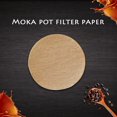 thumbnail image 1 of 100Pcs  Home Office Cafe Coffee Filter Paper Moka Pot Espresso Tea Strainer, 1 of 10