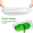 thumbnail image 3 of X-Large Dust Mop Refill for  Sweeper XL Mop - 4 Pack Washable & Reusable  Microfiber Mop Pad Refills for Wet & Dry Hard-Floor Cleaning, 3 of 9