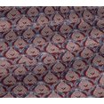 thumbnail image 5 of oneOone Viscose Jersey Fabric Damask & Floral Block Print Fabric BTY 60 Inch Wide, 5 of 5