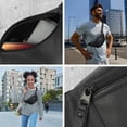 thumbnail image 2 of Sac banane pour homme R70 à rayures rembourré, 2 of 5