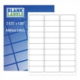 thumbnail image 1 of Blank Labels Address Mailing Shipping Labels, 2-5/8" x 1" (2.625 x 1) Permanent White Matte Label, Inkjet and Laser Printer Guaranteed Made in USA, 30 Labels Per Sheet,- 100 Sheets - 3000 Labels, 1 of 4