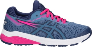 ASICS Girl's GT-1000 7 Running Shoes Azure/Fucshia Purple - 1014A005-400