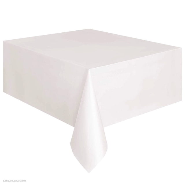 zanvin Cleaning Supplies Large Plastic Rectangle Table Cover Cloth Wipe Clean Party Tablecloth Covers WH
