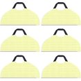 thumbnail image 1 of Zhuge 6 Pcs Tampons de Vadrouille pour Shark RV2610WA AV2610WA AI Ultra 2- en-1 Aspirateur Robot, Tampons de Vadrouille Lavables Réutilisables Accessoires de Remplacement, 1 of 5