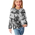 thumbnail image 2 of RXIRUCGD Chemises à Manches Longues pour Filles, Col Rond Mignon, Blouses Décontractées Élégantes, Multicolore, Taille : 3 Ans, 2 of 6