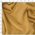 thumbnail image 4 of Tissu Popeline de Coton Pomme Feuilles & Magnolia Imprimé Floral 1 Yard 56 Inch Wide, 4 of 5