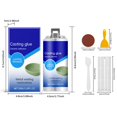 thumbnail image 3 of Aodebiao Professional Ceramic Repair Glue Kit - 50ml Epoxy Adhesive for Porcelain, Tile & Glass - Fast-Drying, Strong Bond with Tools Included (Push Rod, Sandpaper, Scraper, Spatula), 3 of 9