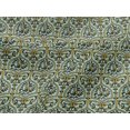 thumbnail image 4 of oneOone Viscose Jersey Fabric Leaves & Floral Block Printed Craft Fabric BTY 60 Inch Wide, 4 of 4