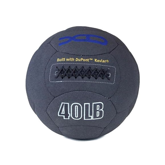 XD Fitness Balle Médicinale en Kevlar de 14 Pouces 40 lb Balle Claquante Entraînement de Force