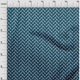 thumbnail image 3 of oneOone Rayon Teal Blue Fabric Animal Sewing Craft Projects Fabric Prints By Yard 56 Inch Wide, 3 of 5
