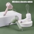 thumbnail image 4 of Handheld Electric Chopper Mini Mixer For Drinks Kitchenaid Hand Blender  Pink, 4 of 8