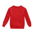 thumbnail image 5 of MIASHUI Girls Sweatshirt Tops Letter Printed Crewneck Casual Hooded Pullover,Red,3-4 Years, 5 of 5