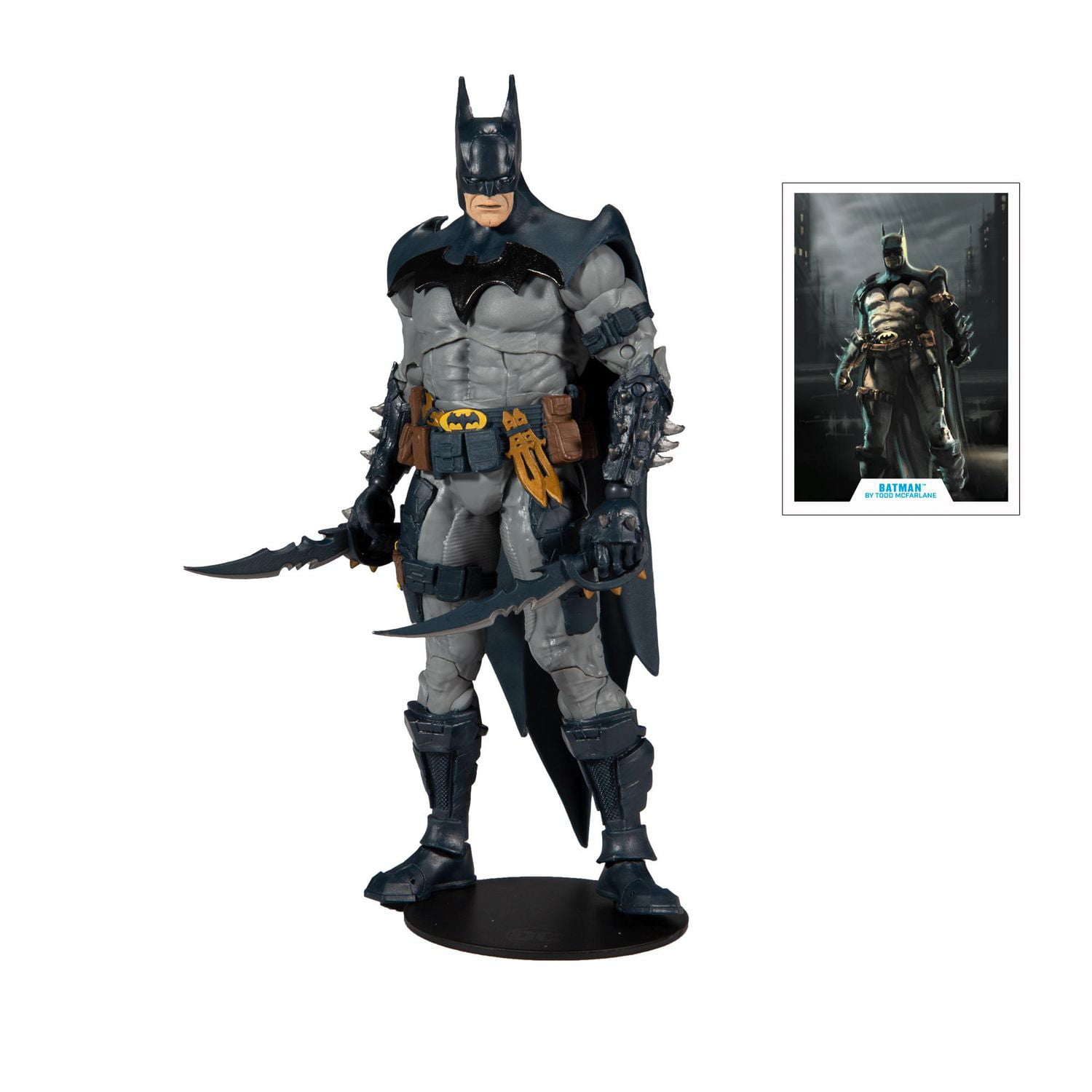 MCFarlane - DC Multiverse - Batman Conçu par Todd McFarlane Figure de 7"