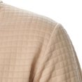 thumbnail image 4 of RXIRUCGD Man Solid Color Zipper Stand Collar Hoodie Coat, Khaki, Size: M, 4 of 6