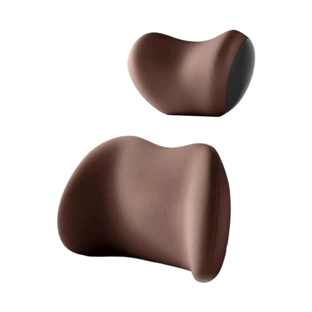 Maytalsory Car headrests and lumbar support pads, easily secured seat support pads