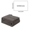 thumbnail image 3 of Summer Cooler Quilt Blanket - Soft, Breathable, All-Season Thermal Plush Bed Blanket, Washable Polyester, Multiple Sizes & Colors, 3 of 9