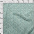 thumbnail image 3 of oneOone Tissu Georgette Viscose Bleu Turquoise Alphabet Matériel de Robe Tissu Imprimé Tissu au Mètre 42 Pouces de Large, 3 of 4