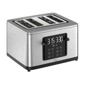 T-fal 4 Slice Digital Toaster, Stainless Steel