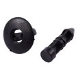 thumbnail image 3 of 7mm Plastic Rivets Fastener Auto Car Bumper Push Clips 400 Pcs, 3 of 7