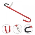 thumbnail image 3 of Car Steering Wheel to Brake Pedal Lock Auto Security Product Anti-Theft Lock Device Bright red Universal, 3 of 4
