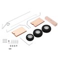 thumbnail image 4 of Wheels Landing Gear Kit, Aircraft Landing Gear Wheel Set KT DIY Fixed Wing Model Aircraft Landing Gear Wheel Universal Set Of RC Accessories, 4 of 8