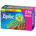 thumbnail image 1 of Ziploc® Snack Bags with Grip 'n Seal Technology, 1 of 9