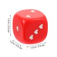 thumbnail image 2 of 8pcs Chic Dices Game Plaything Dice Props Creative Dice Toys for Party Games, 2 of 6