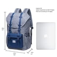thumbnail image 2 of Laptop Outdoor Backpack, Travel Hiking& Camping Rucksack Pack, Casual Large College School Daypack, Shoulder Book Bags Back Fits 15" Laptop & Tablets by Kaukko (5-4GB), 2 of 9