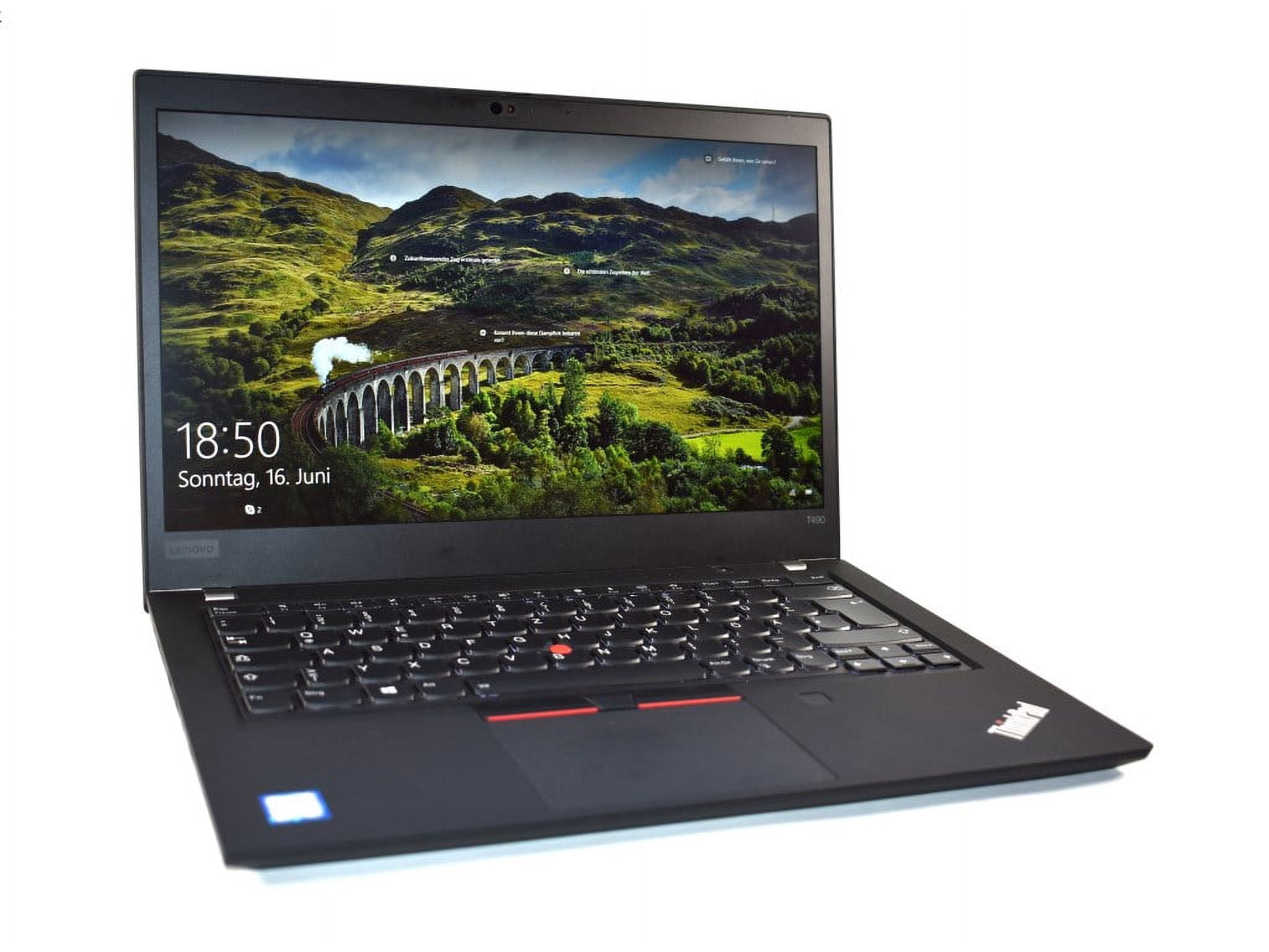 Refurbished (Good) - Lenovo Thinkpad T480 14", Core i5-8350U, 16 GB DDR4, 512 GB SSD, Windows 11 Pro