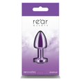 thumbnail image 4 of Rear Assets Petite Aluminum Anal Plug, Purple, 4 of 5