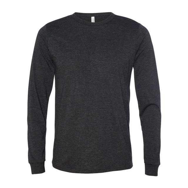 BELLA CANVAS, S, Charcoal Black Triblend