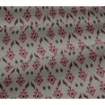 thumbnail image 5 of oneOone Viscose Jersey Fabric Argyle Style Ikat Print Fabric BTY 60 Inch Wide, 5 of 5