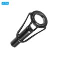 thumbnail image 3 of Unique Bargains 4.2mm Stainless Steel Fishing Rod Tip Repair Kit Pole Ring Guide Replacement, Black 8 Pack, 3 of 5