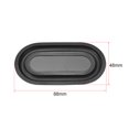 thumbnail image 2 of Unique Bargains 88×48mm Speaker Passive Radiator Vibration Plate, Subwoofer Vibration Membrane,  DIY Bass, Low Frequency 4 pcs, 2 of 2
