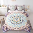 thumbnail image 1 of YST Bohemian Mandala Bedding Vintage Persian Comforter Set, Queen Size (7 Count), 1 of 4