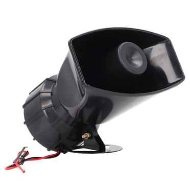 130DB Alarm Siren Speaker Security Alarm 60W High Power Alarm Horn Warning Speaker Warning Emergency Siren Burglar Alarm System
