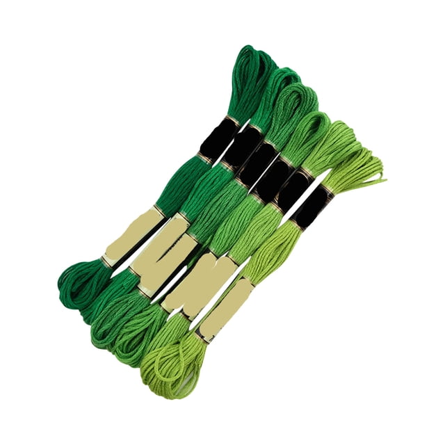 XYAIYT Premium 8.7 Yard Embroidery Thread Set for Crafting 6 Skeins for Knitting,Sewing,DIY Projects Ideal for Beginners Experts Alike