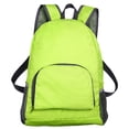 thumbnail image 2 of Uuiauoio Foldable Backpack Minimalist Design Lightweight Student Backpack Zipper Strip Side Mesh Pocket Compact Storage Easy Carry Travel Daypack, 2 of 4