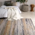 thumbnail image 1 of Rug Branch Emir Collection Tapis abstrait hydrofuge moderne, 1 of 10