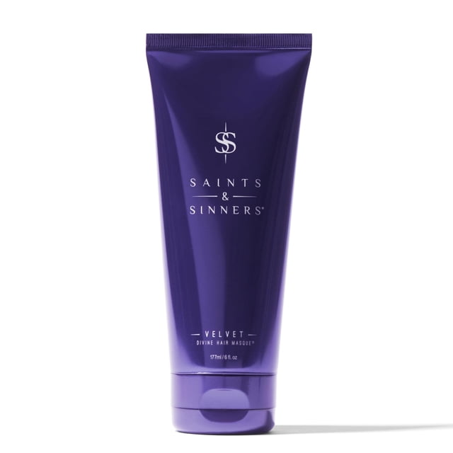 Saints & Sinners Masque Capillaire Divin en Velours Primé pour Réparer les Cheveux Secs, Abîmés et Frisottés