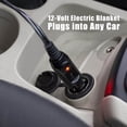 thumbnail image 4 of Hbdhejl Car Blanket Heated 12 Travel Throw For Car Great For Cold Weather Tailgating And Emergency Kits, 4 of 9