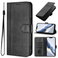 thumbnail image 2 of Wallet Phone Case for Google Pixel 8A 360° Protective Flip Cover with Card Slots Kickstand Black, 2 of 6