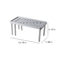 thumbnail image 3 of PRETXORVE Tablette Rétractable, Extensible jusqu'à 24 Pouces, Tablette de Rangement, Tablette pour Articles Ménagers, pour Cuisine, Évier, Salle de Bain, Salon, Armoire, 3 of 7