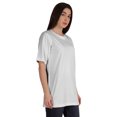 thumbnail image 2 of Inkmeso T-Shirt Basique en Coton à Col Rond pour Femmes Coupe Ample Décontracté Long Haut d'Entraînement, 2 of 8