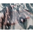 thumbnail image 4 of oneOone Silk Tabby Fabric Ogee Ikat Print Sewing Fabric BTY 42 Inch Wide, 4 of 4