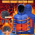 thumbnail image 1 of Coats for Teens USB Intelligent Constant Temperature Heated Windproof Plus Size Coat For Children Winter 3 Heated Jacket Coat Girls Fashion on Clearance, 1 of 8