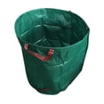 thumbnail image 1 of Becaristey 120L Large Capacity Garden Bag Reusable Leaf Sack Trash Can Foldable Garden Garbage Waste Collection Container Storage Bag 60L/16 gallon, 1 of 6