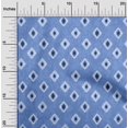 thumbnail image 2 of oneOone Cotton Flex Blue2 Fabric African Aztech Craft Projects Decor Fabric Printed By The Yard 40 Inch Wide, 2 of 4