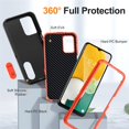 thumbnail image 4 of for Samsung Galaxy A13 5G Case, Samsung Galaxy A13 5G Phone Case with Built in Kickstand, Shockproof/Dustproof/Drop Proof Heavy Duty Military-Grade Rugged Protective Cover for Samsung Galaxy A13 5G, 4 of 8