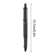 thumbnail image 2 of Fine Tip Pens,0.38mm Extra Fine Tip Press-Type Pen for Students Writing Practice with Refillable Ink, 2 of 6